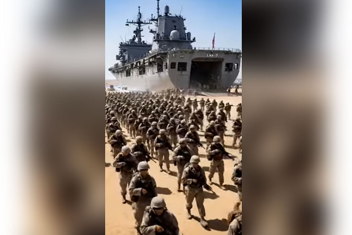 যুক্তরাষ্ট্র-ইসরায়েলের সঙ্গে ইরানের চলমান যুদ্ধে প্রথমবারের মতো আড়াই হাজার মার্কিন মেরিন সেনার একটি দল মোতায়েন করা হচ্ছে। 