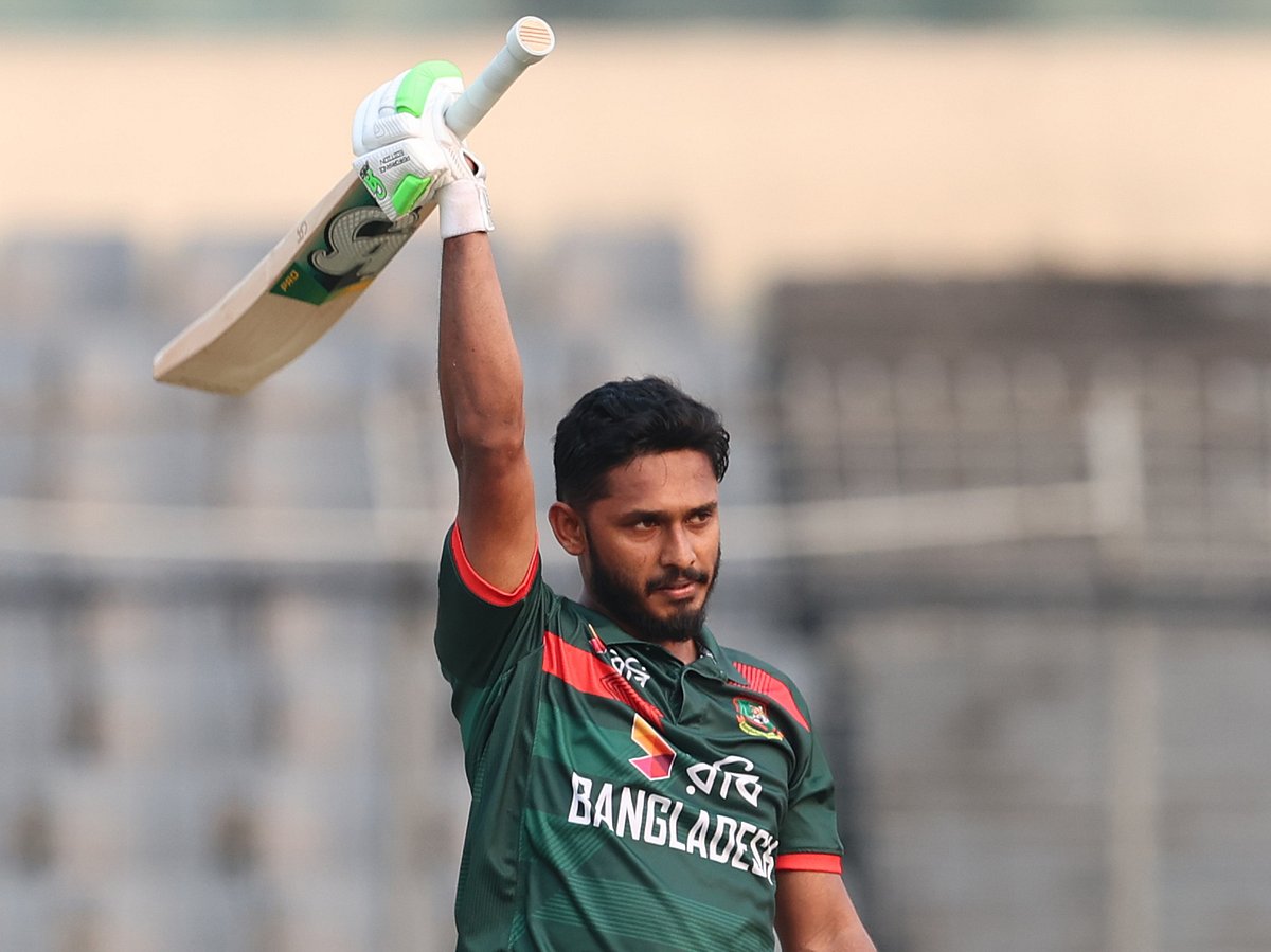 সেঞ্চুরির পর তানজিদ হাসান