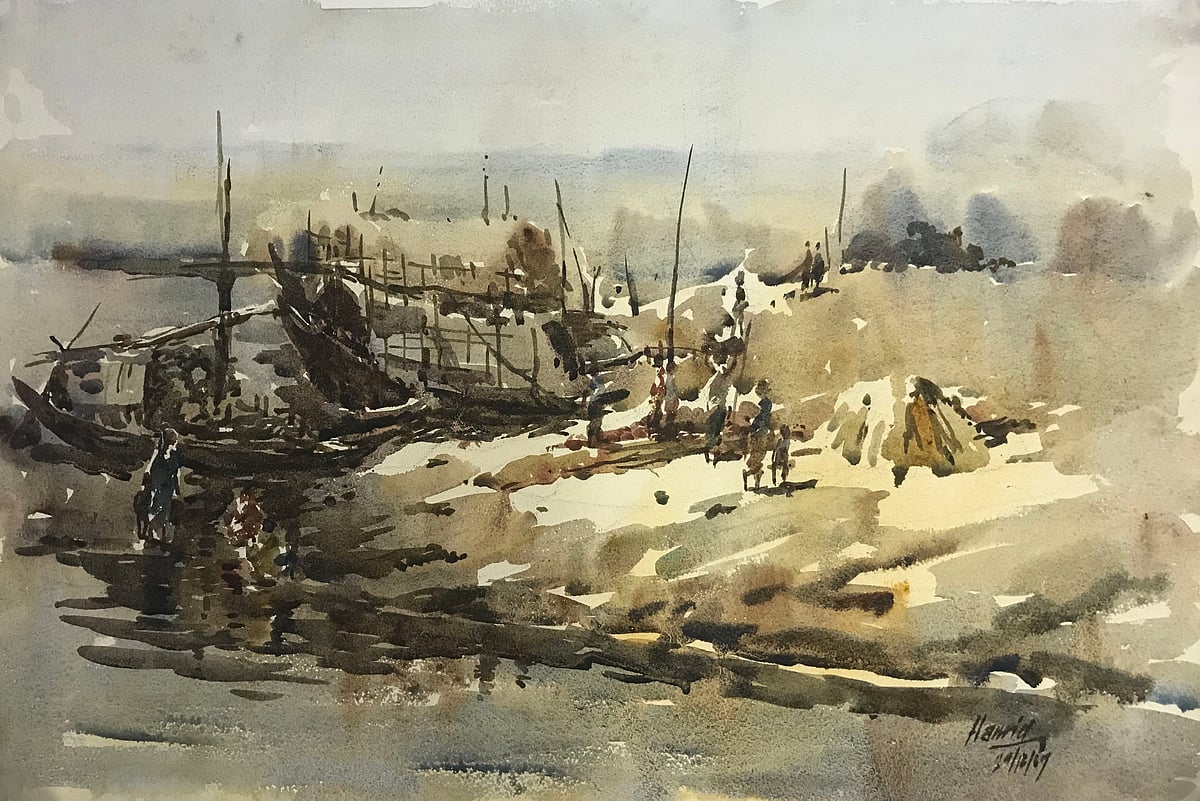 ‘রায়েরবাজার’, শিল্পী হামিদুজ্জামান খান