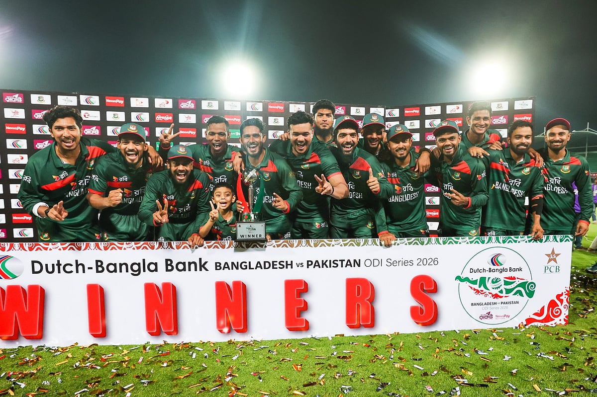 ম্যাচের সঙ্গে সিরিজও জিতেছে বাংলাদেশ