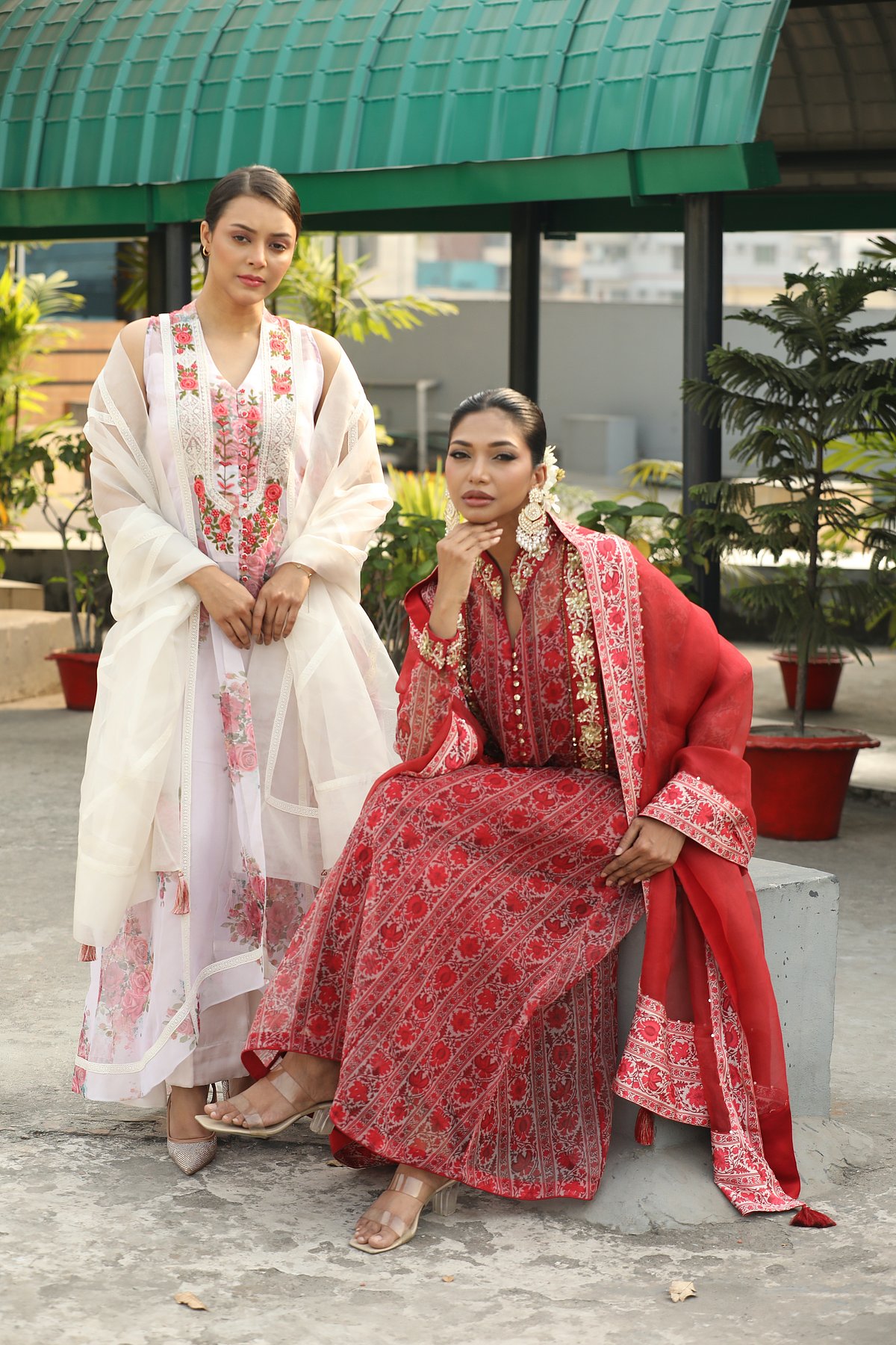 লম্বা কাটের আনারকলির ধারাও দেখা যাবে এ বছর