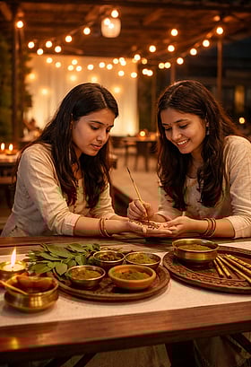 এয়ারফোর্স বেজক্যাম্প থেকে কেরানীগঞ্জ: দেখুন ঢাকাজুড়ে কোথায় হচ্ছে ঈদের মেহেদি উৎসব