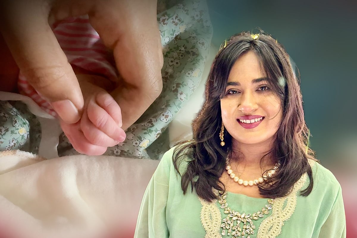 কন্যাসন্তানের মা হলেন শামস