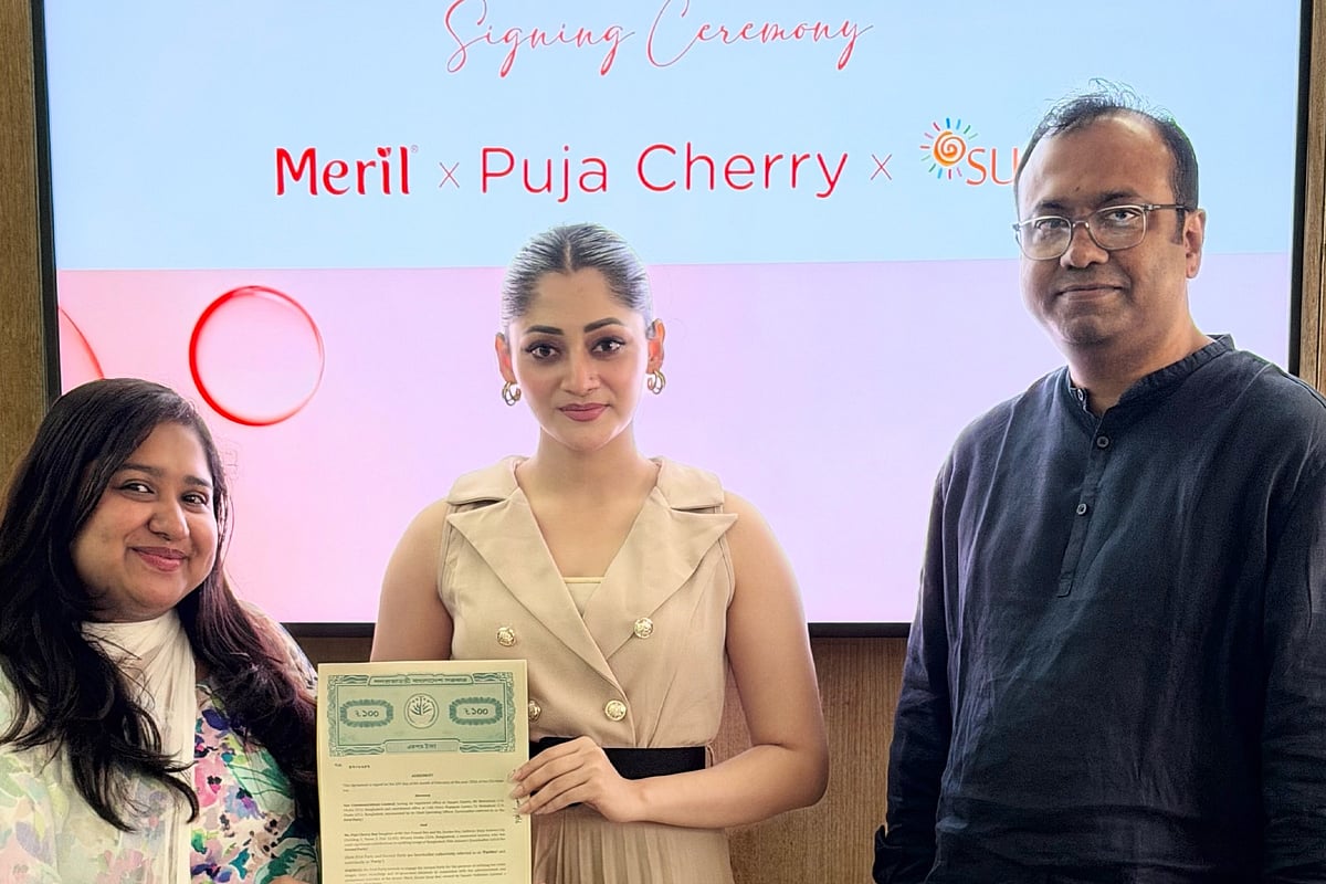 মেরিলের সঙ্গে যুক্ত হলেন চিত্রনায়িকা পূজা চেরী