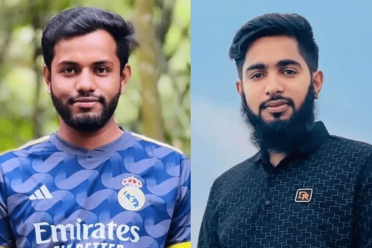 মুসান্না গালিব (বাঁয়ে) ও শেখ শরিফ