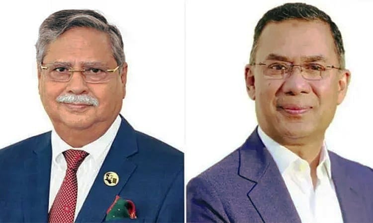 রাষ্ট্রপতি মো. সাহাবুদ্দিন ও প্রধানমন্ত্রী তারেক রহমান