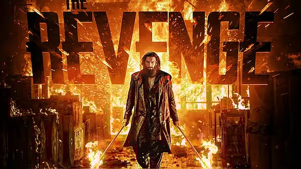 ‘ধুরন্ধর: দ্য রিভেঞ্জ’ সিনেমার পোস্টারে রণবীর সিং। এক্স থেকে