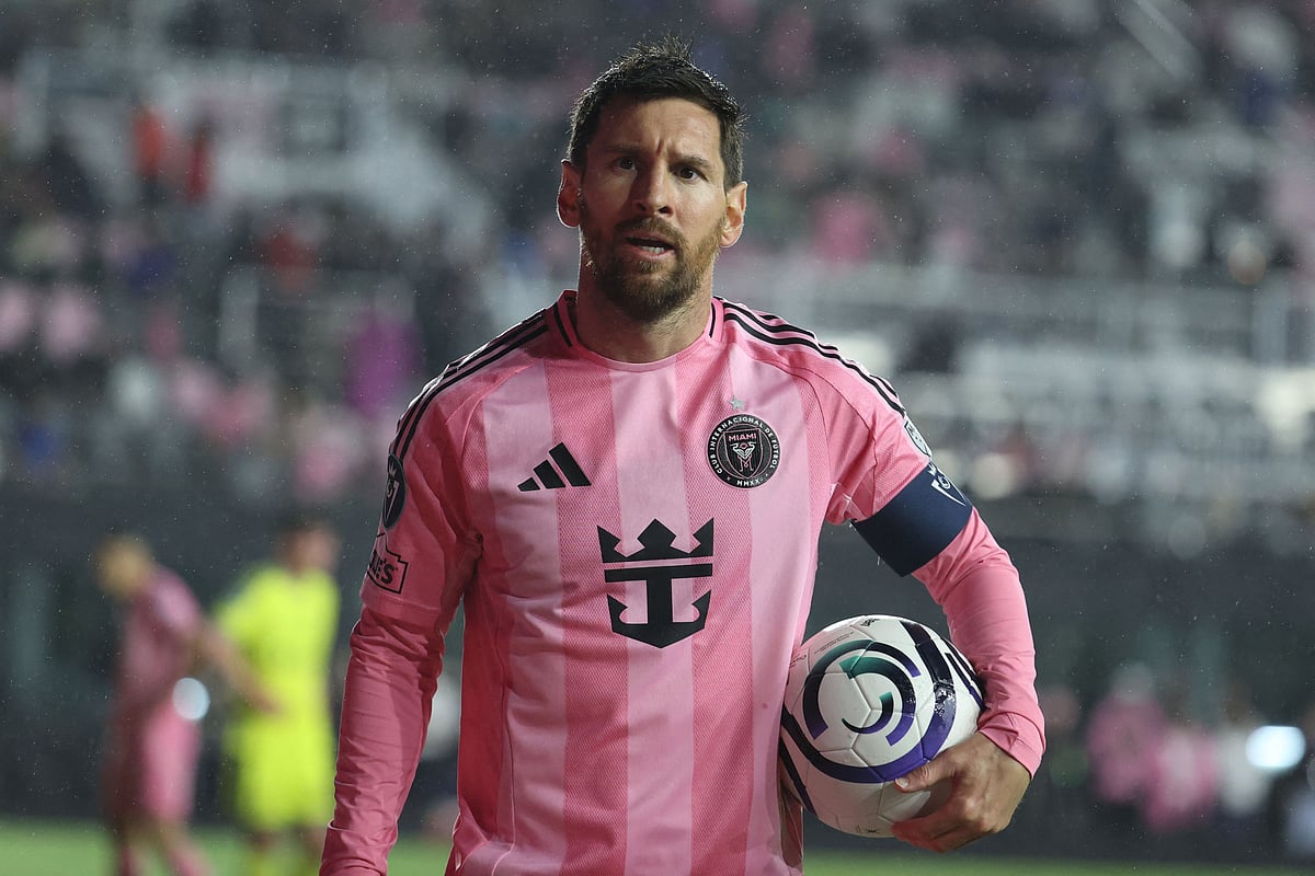 লিওনেল মেসি। আজ ন্যাশভিলের বিপক্ষে ম্যাচে