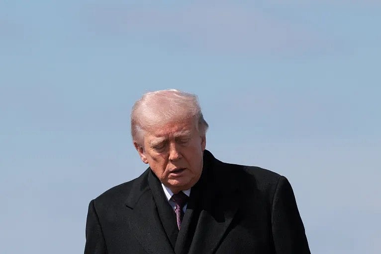 মার্কিন প্রেসিডেন্ট ডোনাল্ড ট্রাম্প। ২১ মার্চ ২০২৬ 
