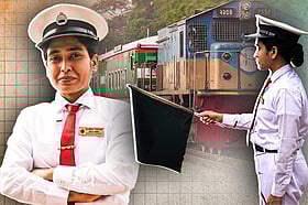 স্টেশনমাস্টার তানজিনা ও তাঁর নিভৃত রেলস্টেশন, যেখানে যাত্রীর ওঠানামা নেই