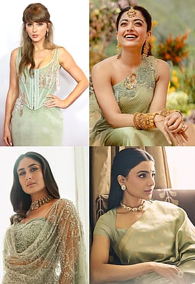 টেইলর সুইফট থেকে রাশমিকা: তারকারা বেছে নিচ্ছেন সুপারট্রেন্ডি রং সি-ফোম গ্রিন