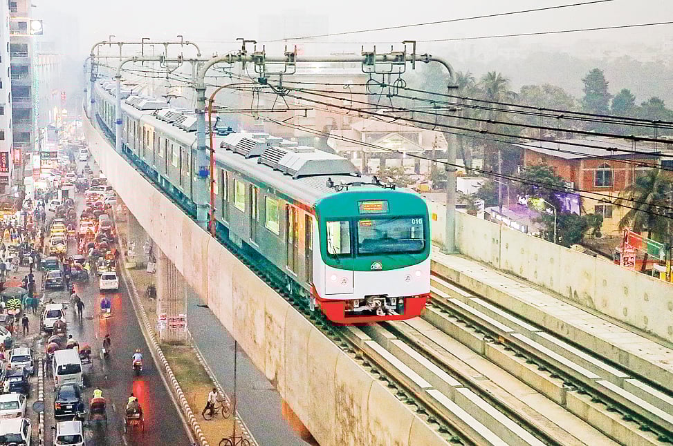 উত্তরার দিয়াবাড়ি থেকে মতিঝিল পর্যন্ত ২০ কিলোমিটার রেলপথ ও এর উভয় পাশে ৫০০ মিটার ব্যাসার্ধে তাপমাত্রা বেড়েছে ৩ থেকে ৫ দশমিক ৫ ডিগ্রি সেলসিয়াস
