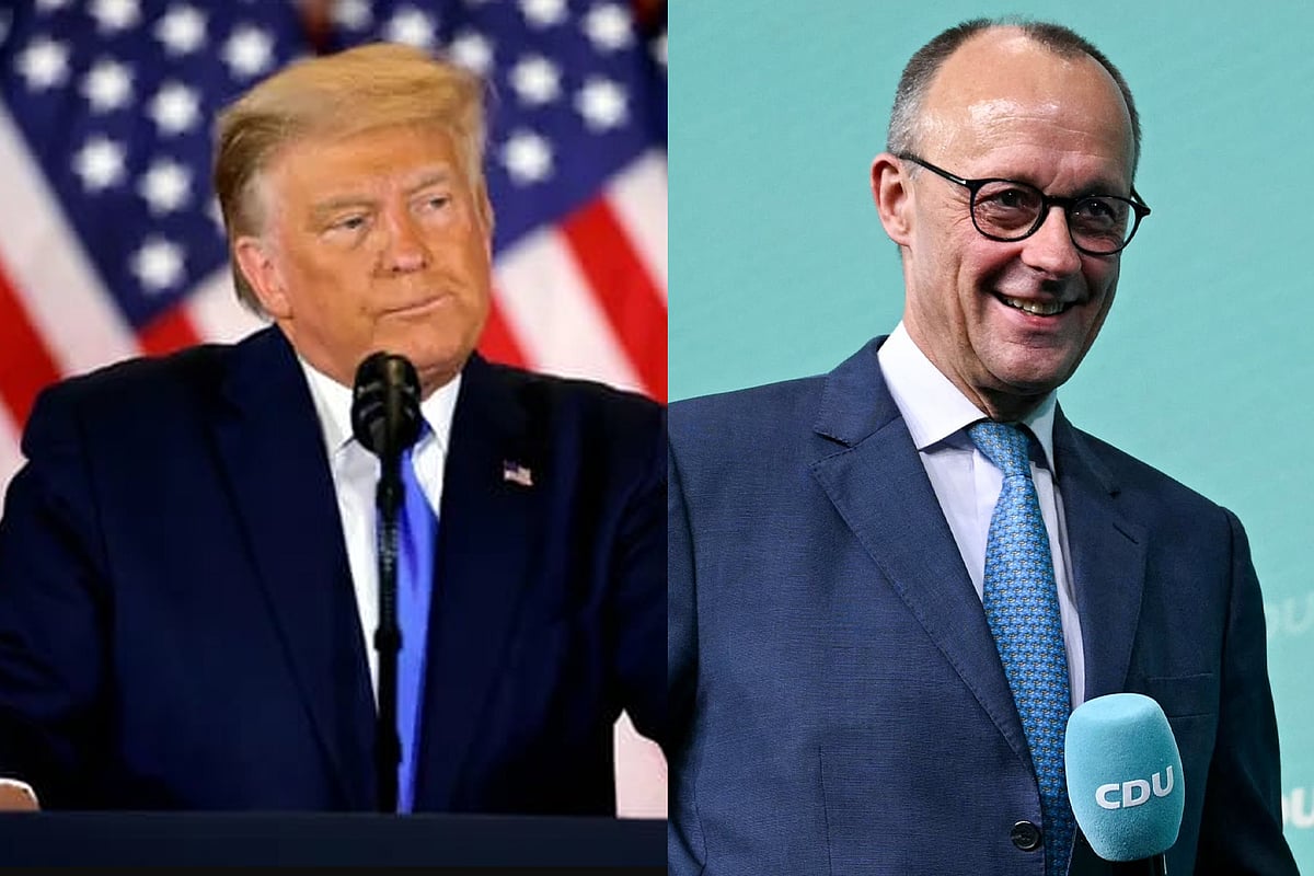 ডোনাল ট্রাম্প ও ফ্রিডরিখ মের্ৎস