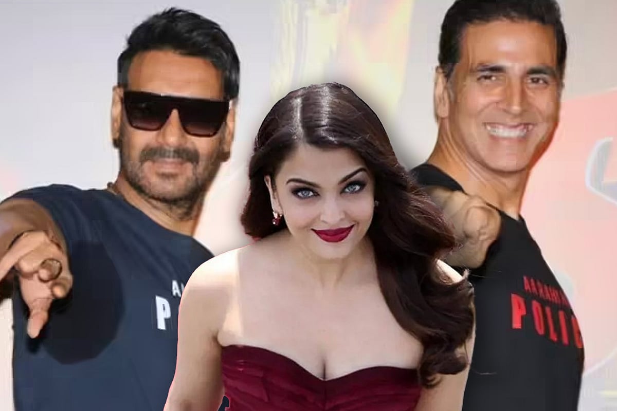 অজয় দেবগন, ঐশ্বরিয়া ও অক্ষয় কুমার