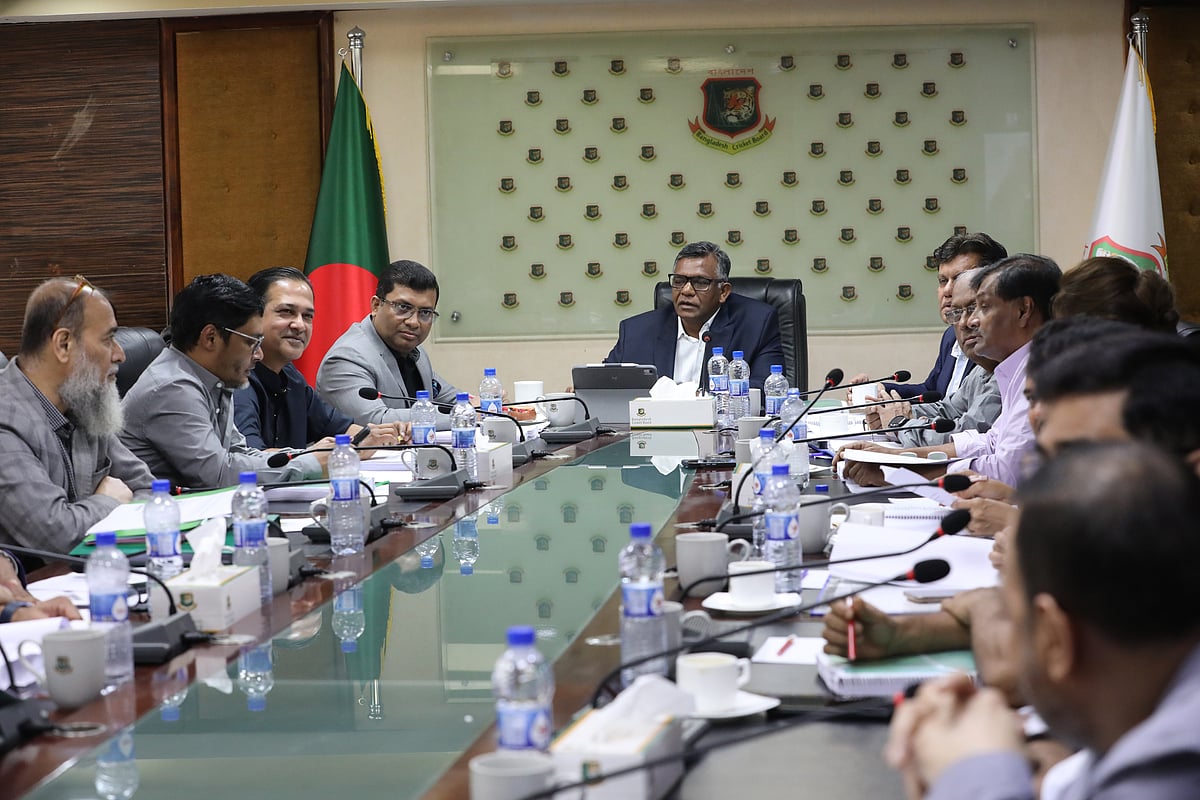 বিসিবি কার্যালয়ে আজ বোর্ডসভা অনুষ্ঠিত হয়