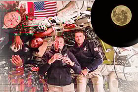 চাঁদের ‘অচেনা’ রূপ দেখে মুগ্ধ মহাকাশচারীরা: মহাকাশ থেকে আর্টেমিস-২-এর বার্তা