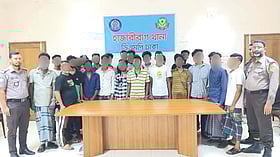 রাজধানীর চার এলাকায় পুলিশের অভিযানে গ্রেপ্তার ১০২