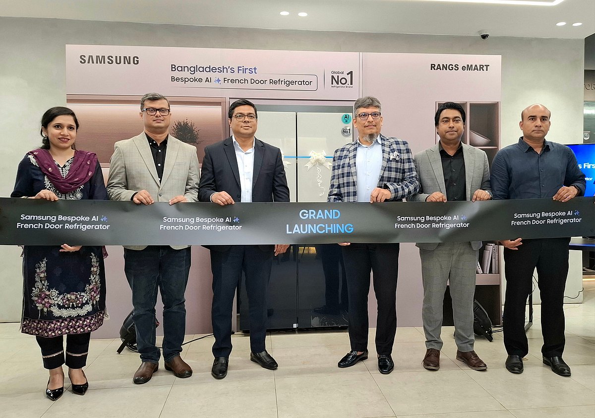 স্যামসাংয়ের নতুন রেফ্রিজারেটর বাজারজাত করার অনুষ্ঠান। আজ গুলশানে