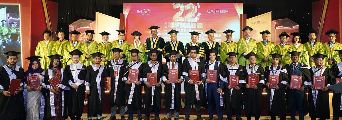 দি ইনস্টিটিউট অব চার্টার্ড অ্যাকাউন্ট্যান্টস অব বাংলাদেশ (আইসিএবি)-এর ২২তম সমাবর্তন অনুষ্ঠিত হয়েছে