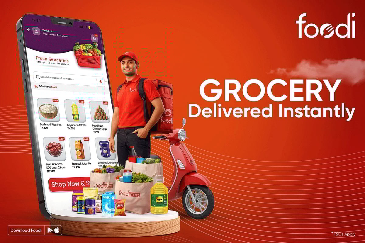ফুডিমার্টের সবচেয়ে বড় আকর্ষণীয় সুবিধা হলো এর তাৎক্ষণিক ডেলিভারির সুবিধা ও প্রিমিয়াম কিছু অফার