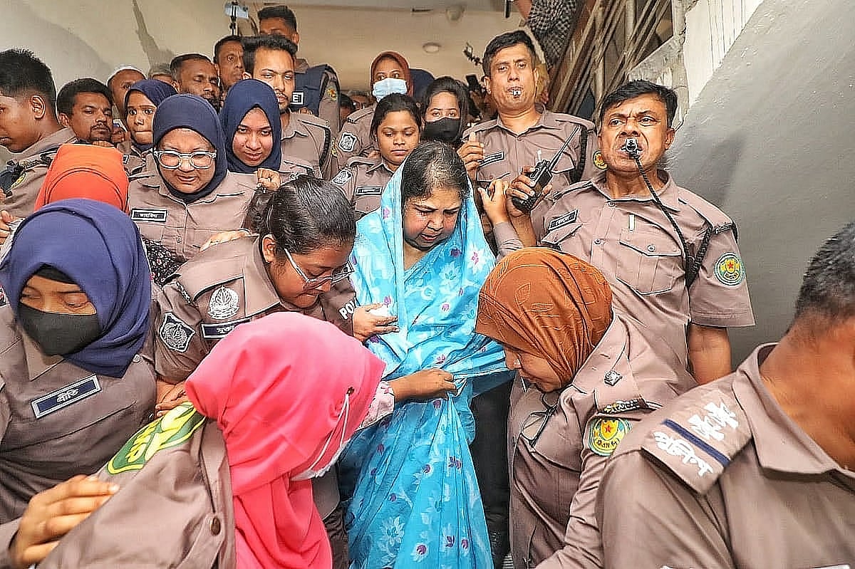 গত মঙ্গলবার ঢাকার আদালতে সাবেক স্পিকার শিরীন শারমিন চৌধুরী