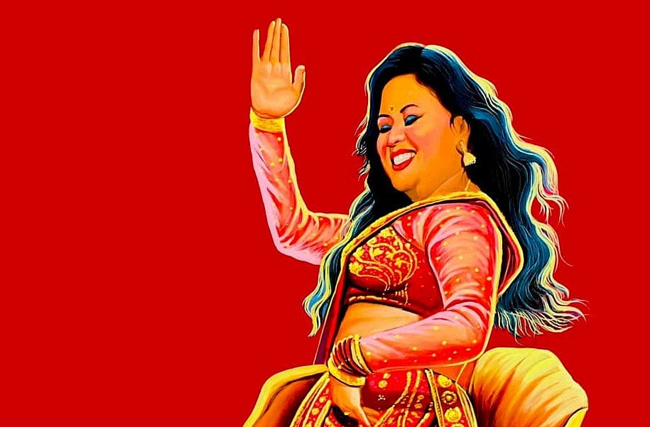 ‘কিং ইন দ্য ল্যান্ড অব দ্য প্রিন্সেস’ সিনেমার পোস্টারে আশনা হাবিব ভাবনা