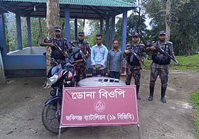 সিলেট সীমান্তে রোহিঙ্গা নাগরিকসহ চারজন আটক