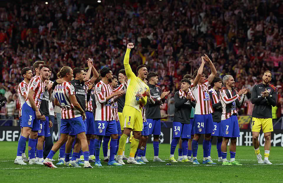 সেমিফাইনালে ওঠার আনন্দ আতলেতিকোর