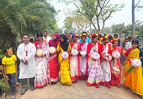 সম্প্রীতি ও বৈশাখের রঙে বাবুডাইং আলোর পাঠশালায় বর্ষবরণ