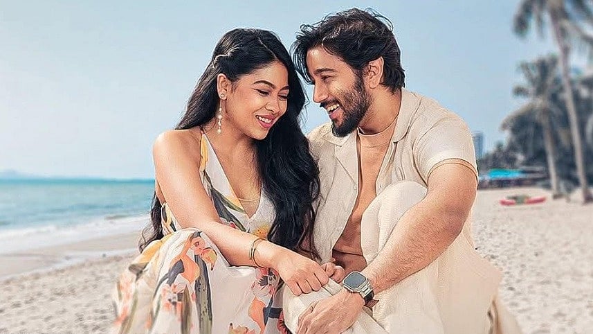 ‘তুমি আমি শুধু’র দৃশ্য। ছবি: নির্মাতার সৌজন্যে