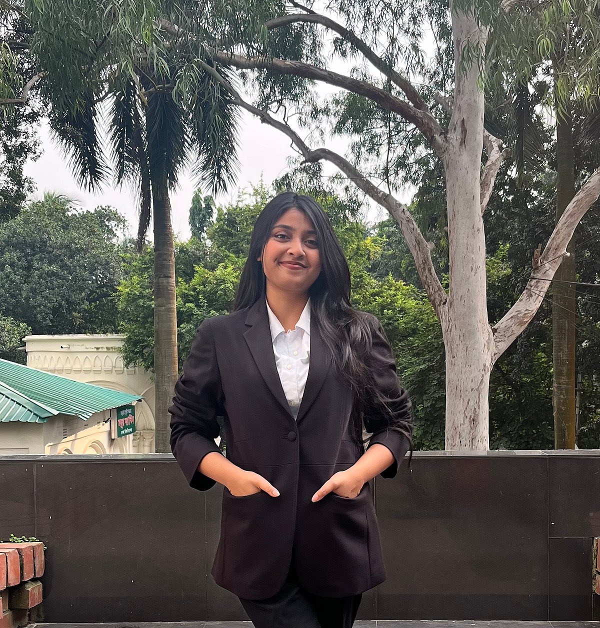 সিটি ব্যাংক পিএলসির ম্যানেজমেন্ট ট্রেইনি মেহরীন নাওয়ার চৌধুরী