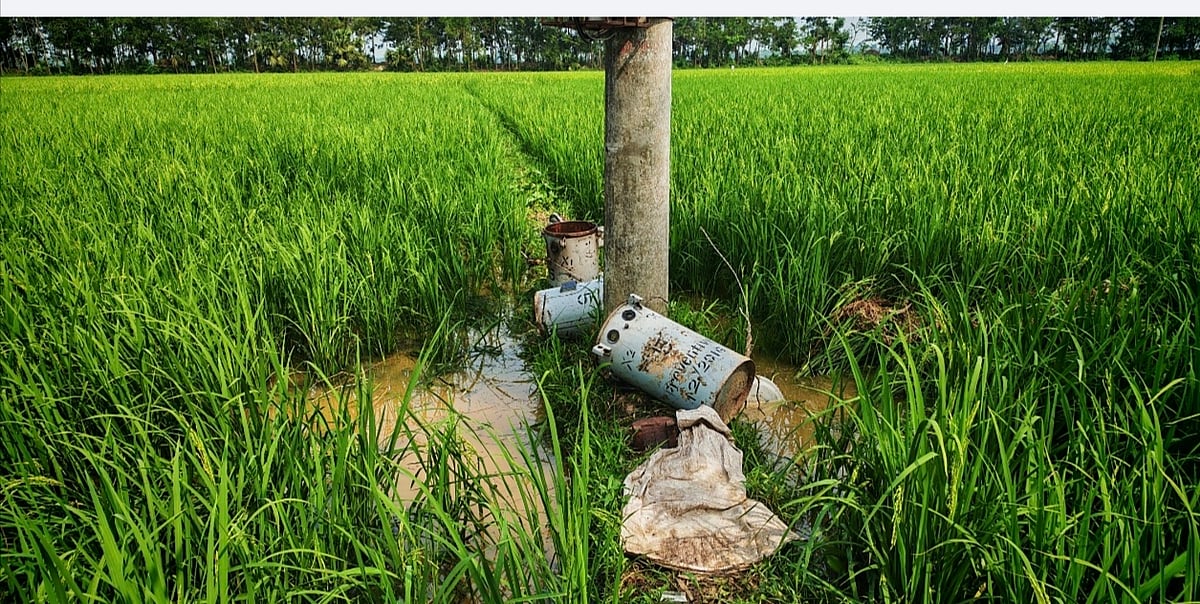 জয়পুরহাটের আক্কেলপুর উপজেলার একটি ফসলি মাঠের অগভীর নলকূপের পাহারাদারকে মারধরের পর তিনটি বৈদ্যুতিক ট্রান্সফরমারের তামার তার নিয়ে গেছে দুর্বৃত্তরা
