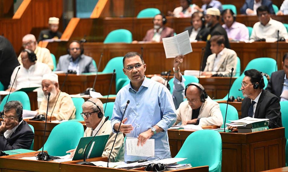 প্রধানমন্ত্রী তারেক রহমান আজ বুধবার জাতীয় সংসদে প্রশ্নোত্তর পর্বে বিভিন্ন প্রশ্নের জবাব দেন