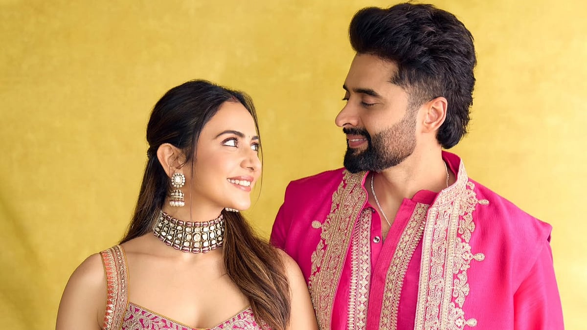 রাকুল ও জ্যাকি। অভিনেত্রীর ইনস্টাগ্রাম থেকে