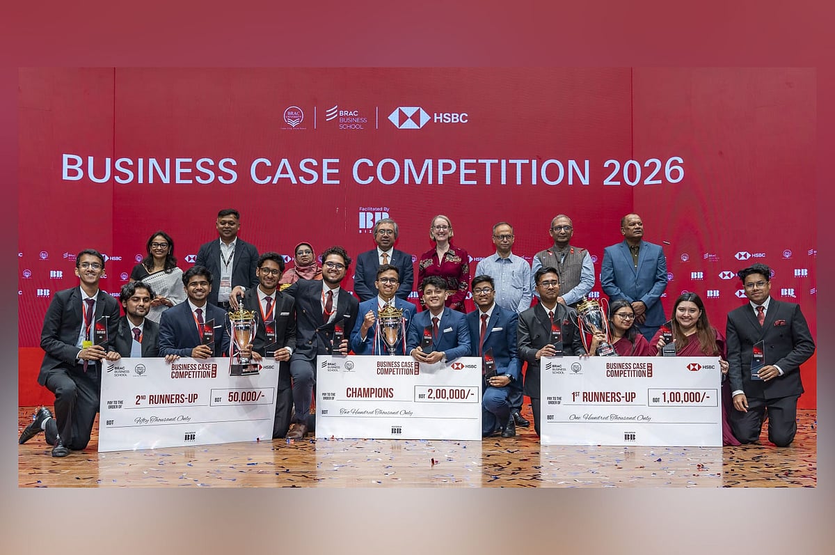বিজনেস কেস প্রতিযোগিতায় জয়ী বিইউপির দল - Image 1