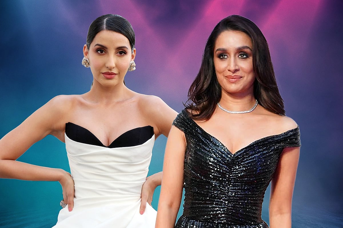 নোরা ও শ্রদ্ধা। কোলাজ