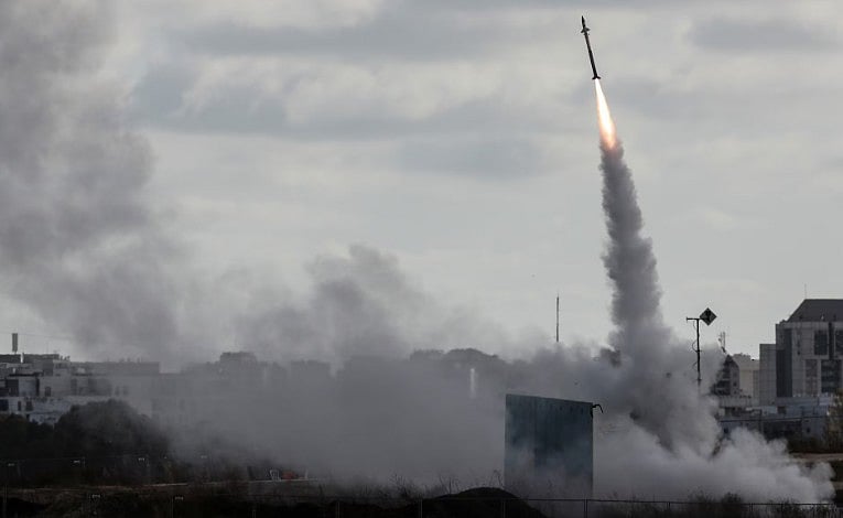 ইসরায়েলের আয়রন ডোম আকাশ প্রতিরক্ষা ব্যবস্থা