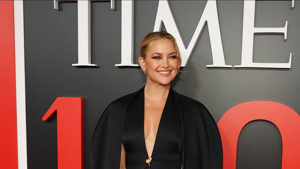 টাইম ১০০ গালায় কেট হাডসন। এএফপি