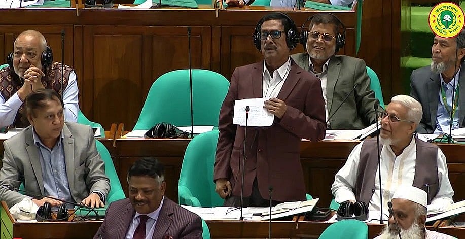 সংসদ অধিবেশনে ফজলুর রহমান