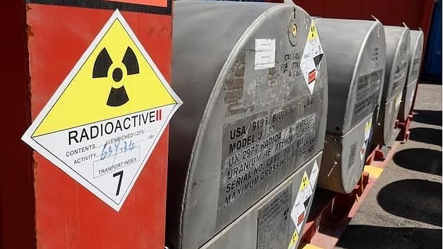 ইউরেনিয়ামের কনটেইনার