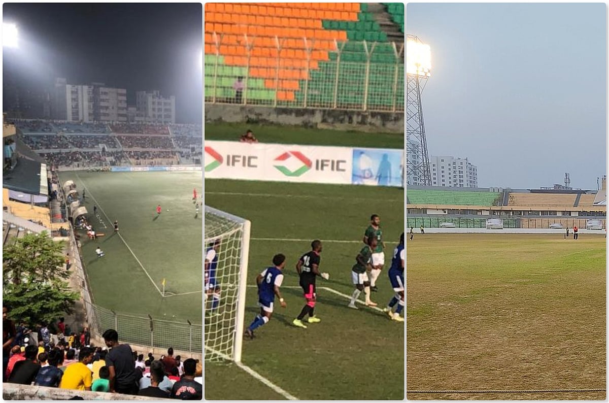 বাফুফেকে তিনটি স্টেডিয়াম দিচ্ছে এনএসসি—কমলাপুর স্টেডিয়াম, চট্টগ্রাম ও সিলেট জেলা স্টেডিয়াম।
