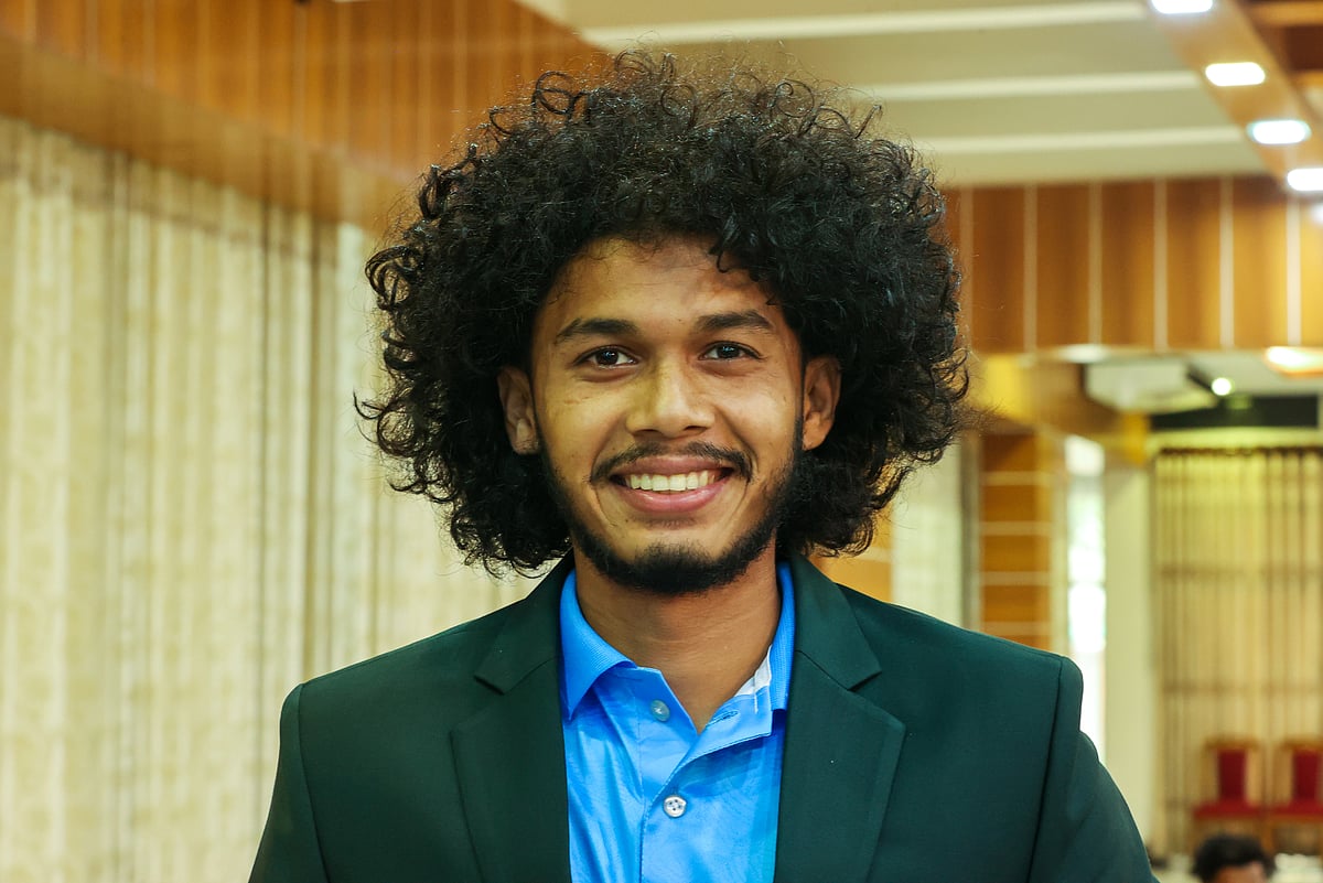 বাংলাদেশ হকি দলের ডিফেন্ডার আমিরুল ইসলাম