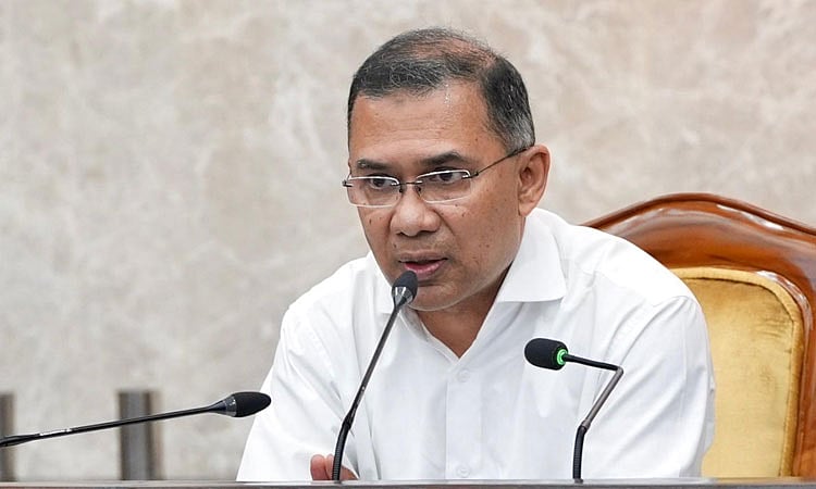 প্রধানমন্ত্রী তারেক রহমান রাজধানীর তেজগাঁওয়ে প্রধানমন্ত্রীর কার্যালয়ের শাপলা হলে পুলিশ সপ্তাহ- ২০২৬ উপলক্ষে আয়োজিত অনুষ্ঠানে পুলিশ কর্মকর্তাদের উদ্দেশ্যে ভাষণ দেন। ১১ মে