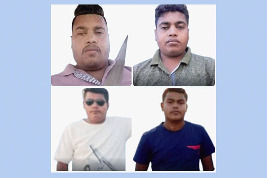 নিহত চার ভাই