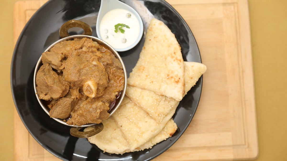 আফগানি কড়াই মাটন