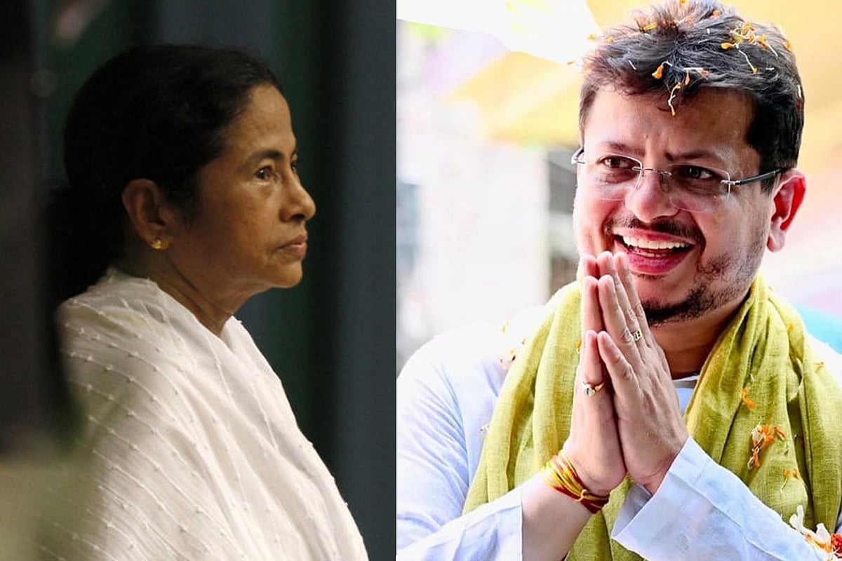 মমতা বন্দ্যোপাধ্যায় ও ঋতব্রত বন্দ্যোপাধ্যায়