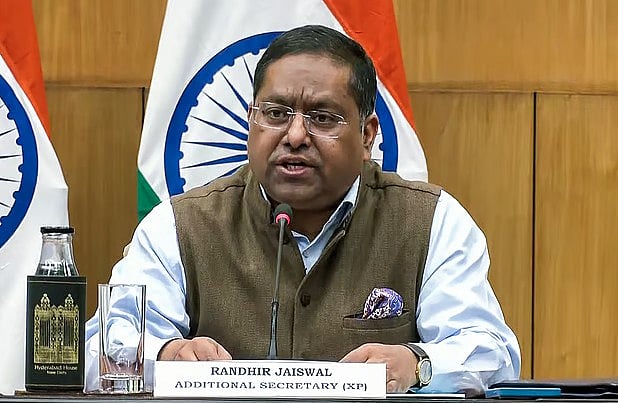 ভারতের পররাষ্ট্র দপ্তরের মুখপাত্র রণধীর জয়সোয়াল