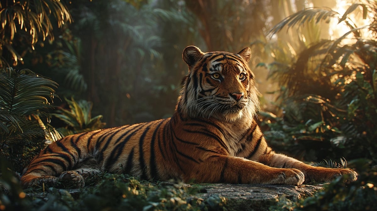 বাঘ ও বাঘিনীর প্রেম