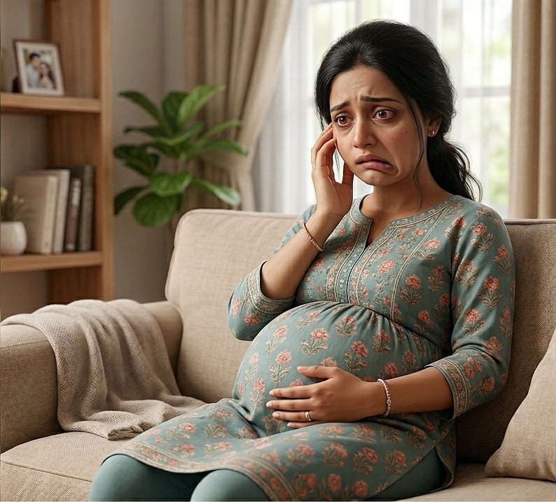 গর্ভাবস্থার শেষ তিন মাস মুখ বেঁকে যাওয়ার সমস্যা বেশি দেখা দেয়