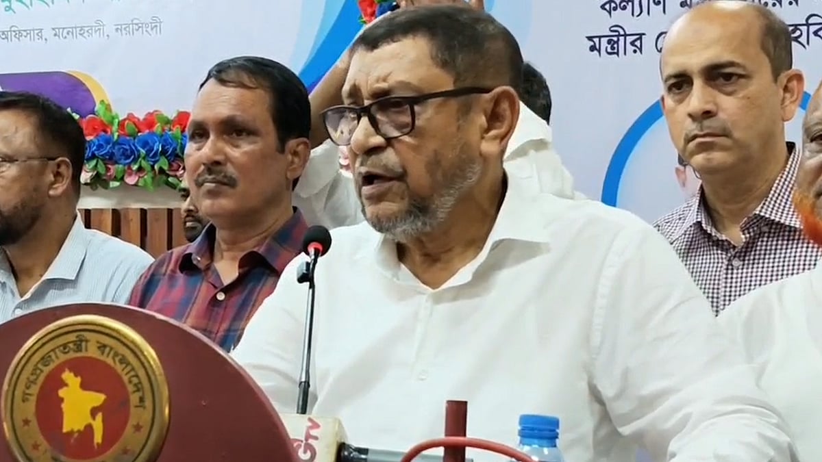 আদ্‌–দ্বীন হাসপাতাল কোটি কোটি টাকা নিয়ে ঘুরেছে আমার পেছনে: স্বাস্থ্যমন্ত্রী